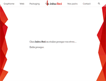 Tablet Screenshot of infra-red.be